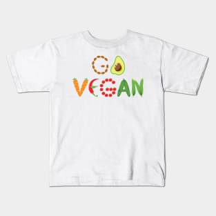 Go Vegan Kids T-Shirt